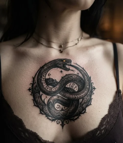Witchy Gothic Ouroboros