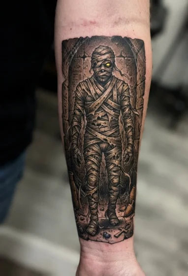 Mummy Wrapped in Bandages