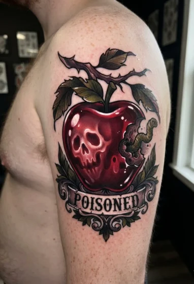 Poison Apple With a Worm