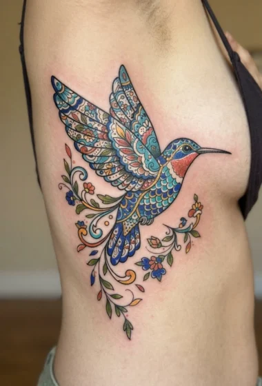 Talavera Hummingbird in Flight