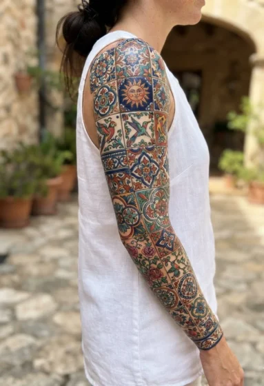 Talavera Tile Sleeve Concept