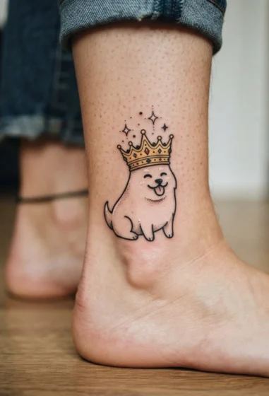The Annoying Dog Wearing a Crown