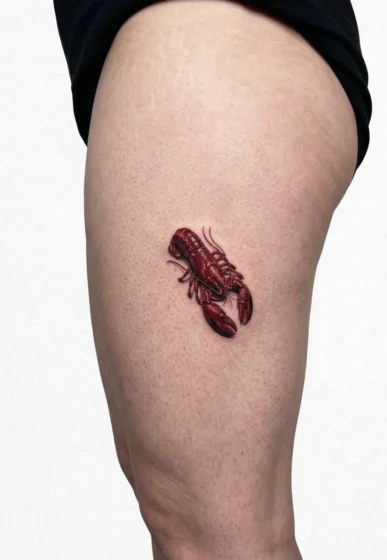 Realistic 3D Lobster Detail