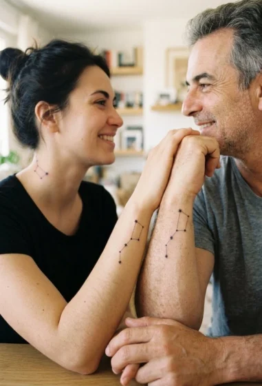 Matching Constellation Tattoo
