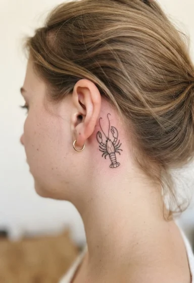 Small Lobster Behind the Ear
