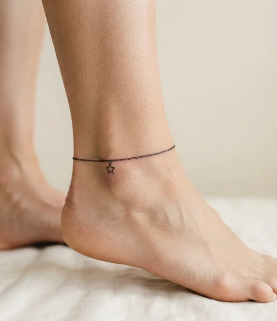 Anklet Chain Motif