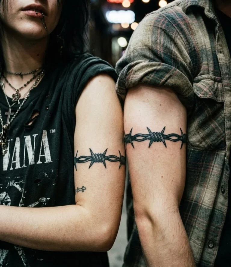 Barbed Wire Armband