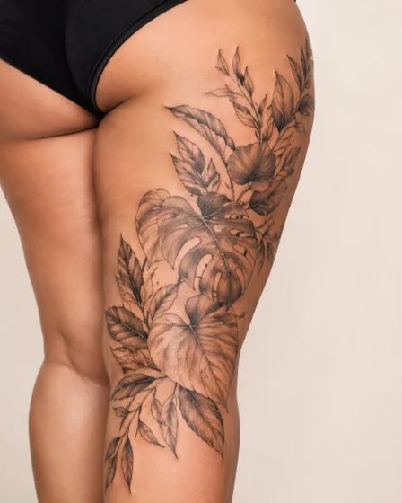 Botanical Leaf Wrap