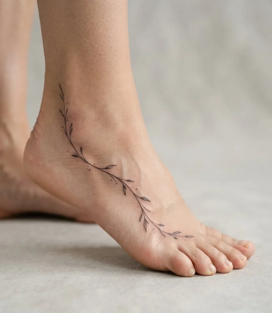 Delicate Vine Line