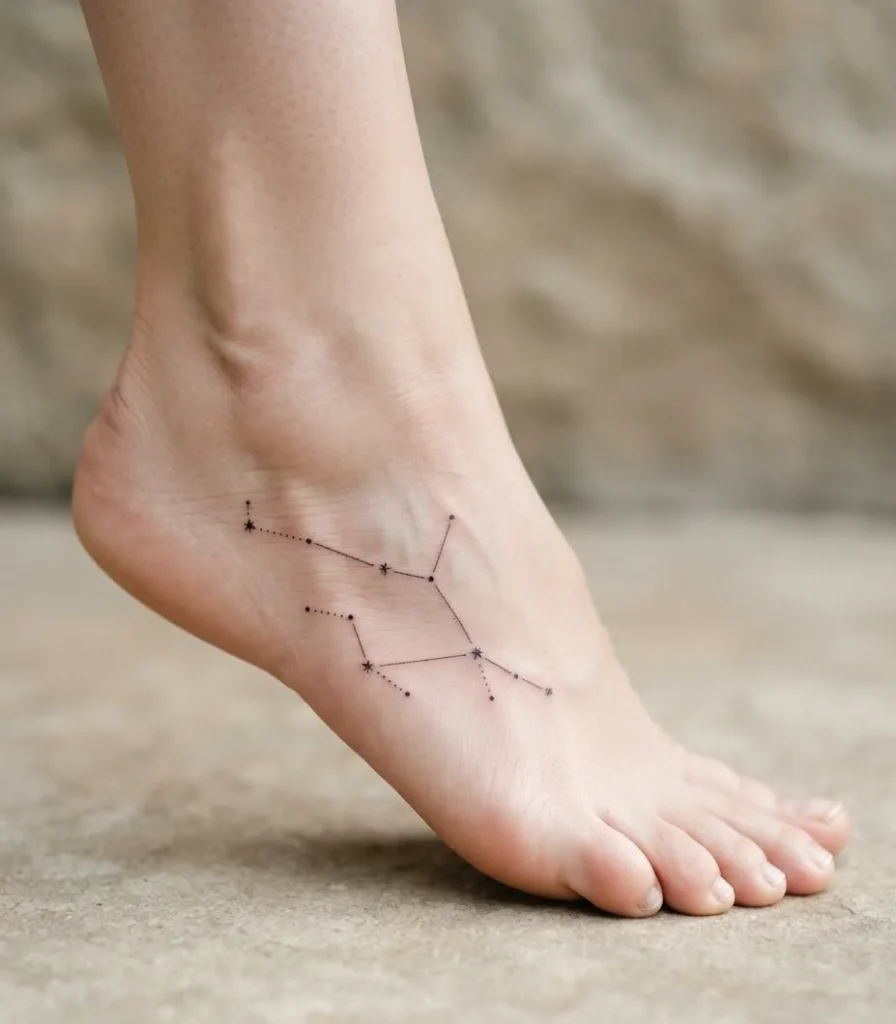 Dotted Constellation Line