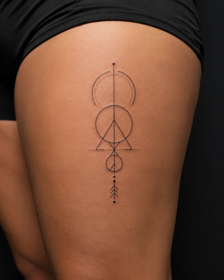 Geometric Line Art