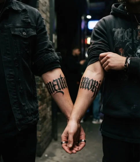 Gothic Blackletter Word Pair