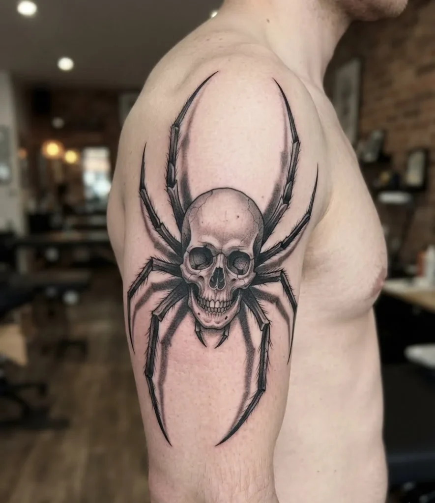 Gothic Skull-Bodied Spider
