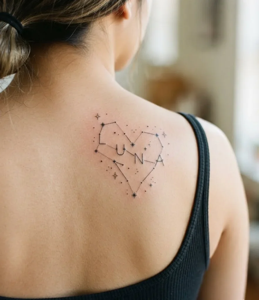 Heart Name Constellation