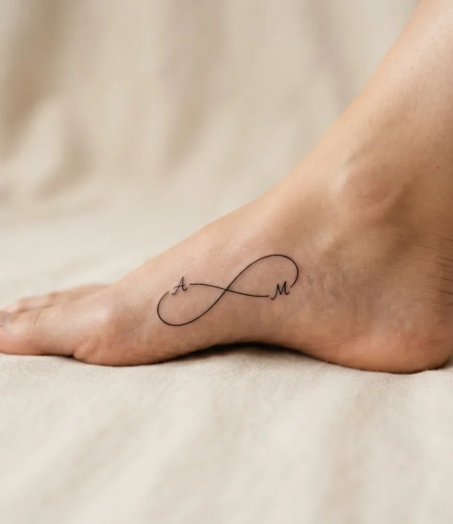 Infinity Symbol with Names