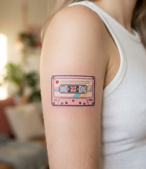 Pixel Cassette Tape