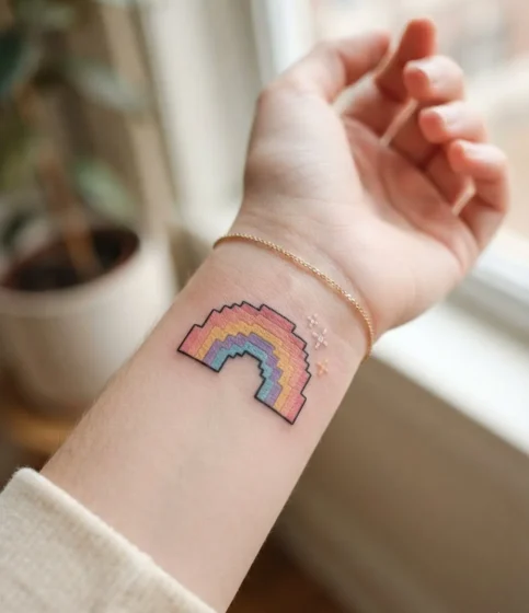 Pixel Rainbow