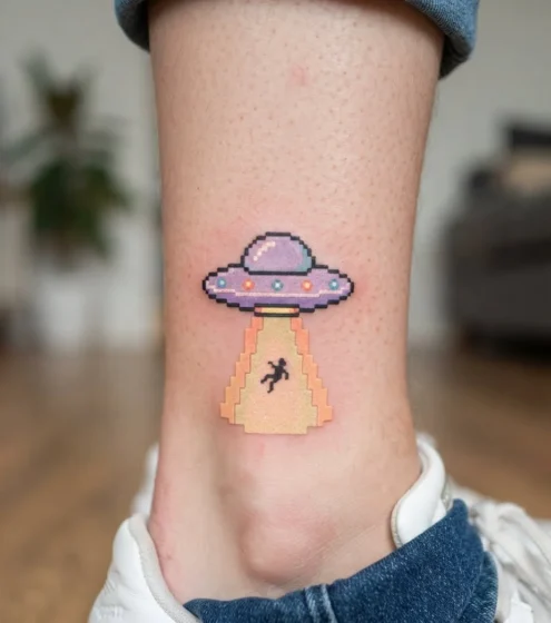Pixel UFO