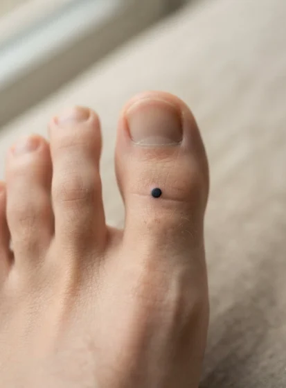 Single Tiny Dot