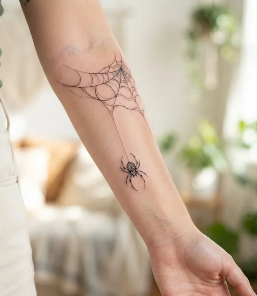 Storybook-Inspired Spider & Web