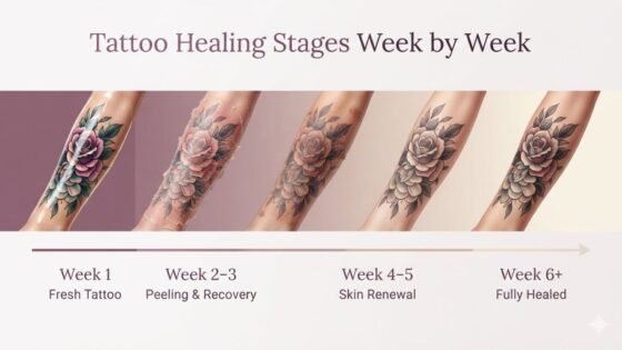 Weekly Healing Progression