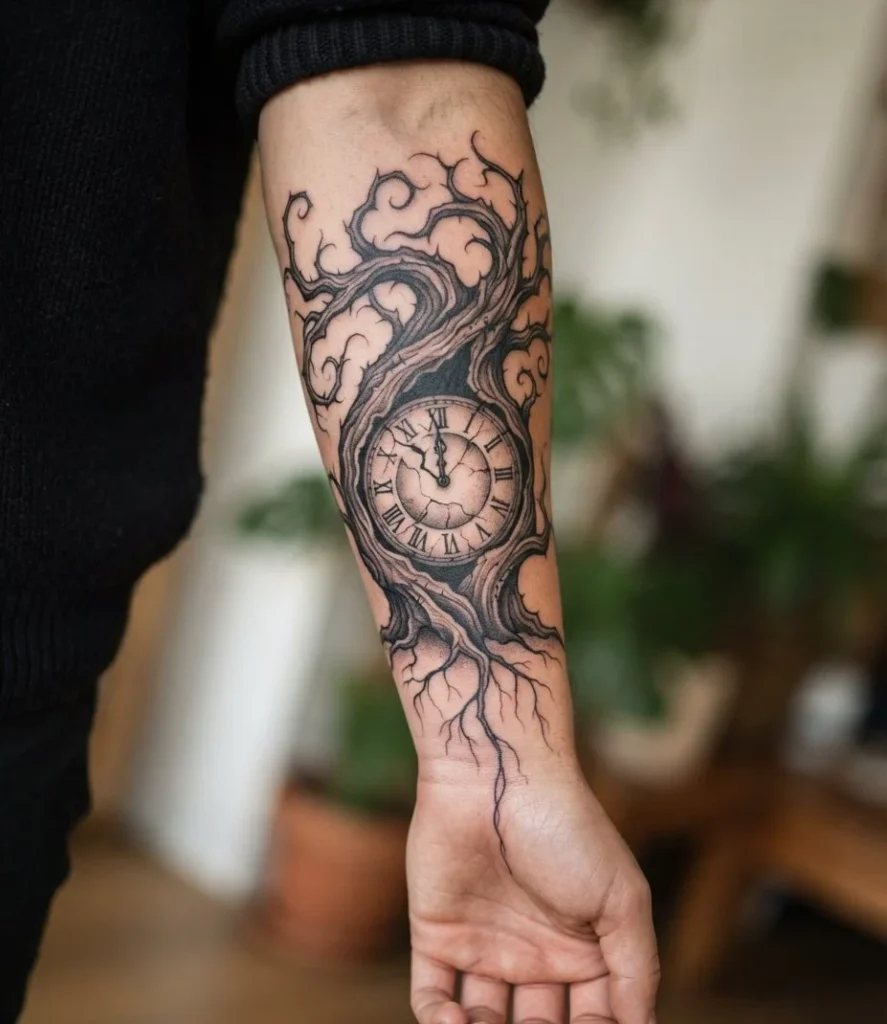 Creepy Clock Tree