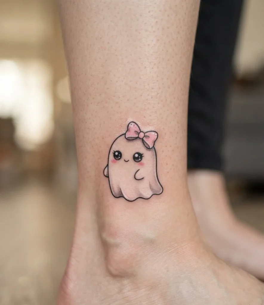 Kawaii Ghost with Bo