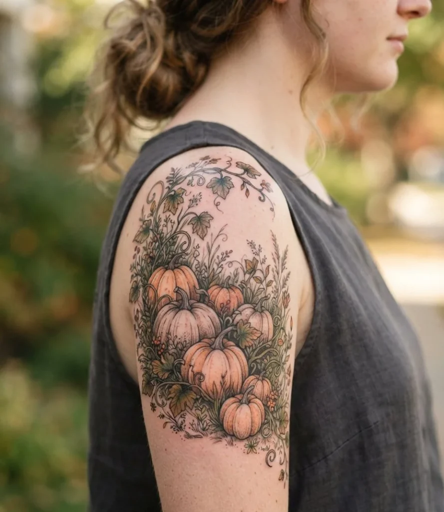 Pumpkin Patch Scene