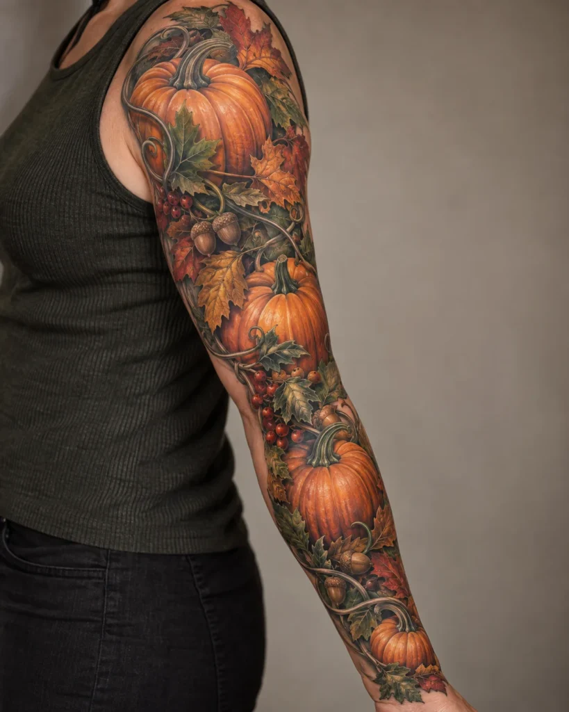Pumpkin Sleeve