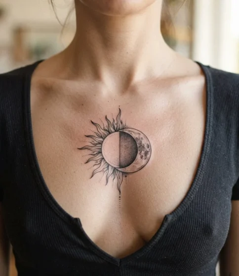 Sun and Moon Duality Eclipse