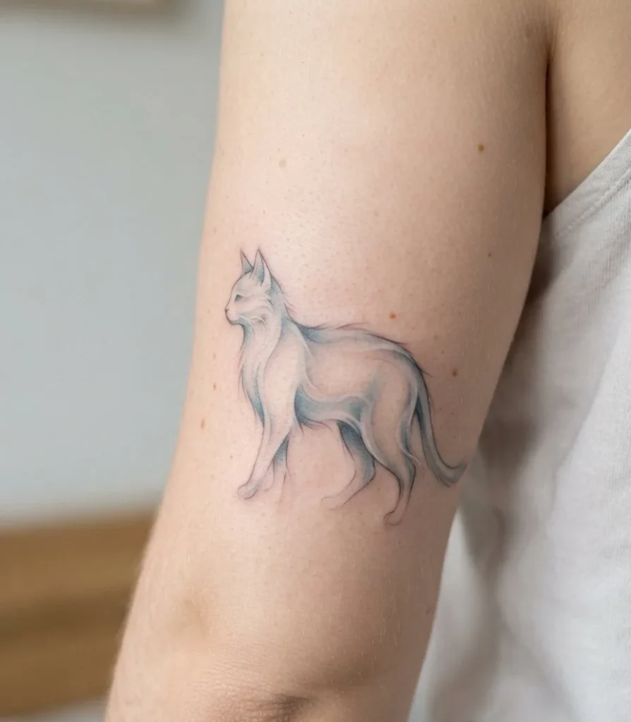 Translucent Spectral Cat